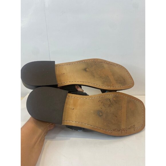 Sam Edelman Women's Hardyn Slip On Slide Sandal Embellished Western Boho Size 9 - Picture 8 of 8